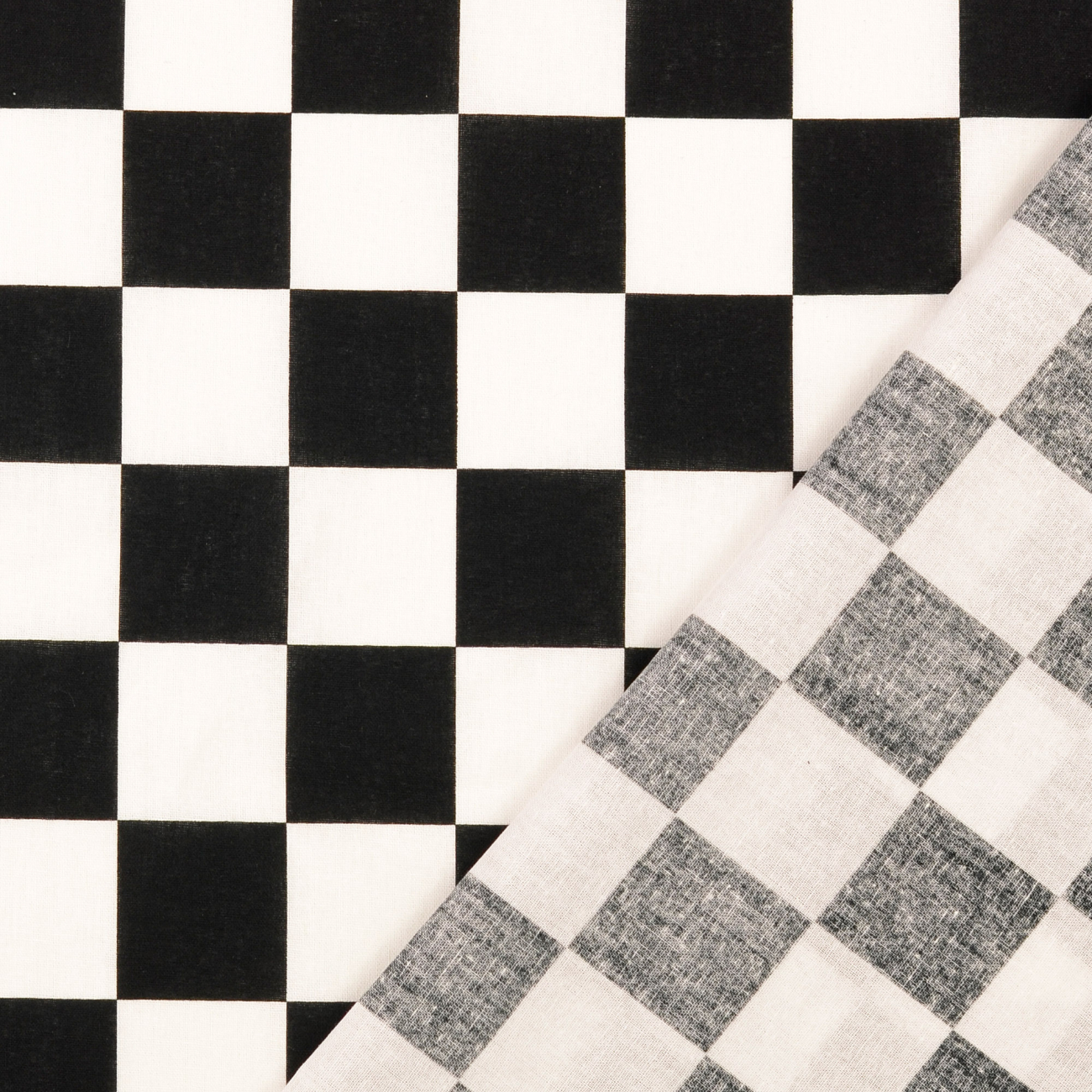 Baumwolle - Druck - Schachbrett