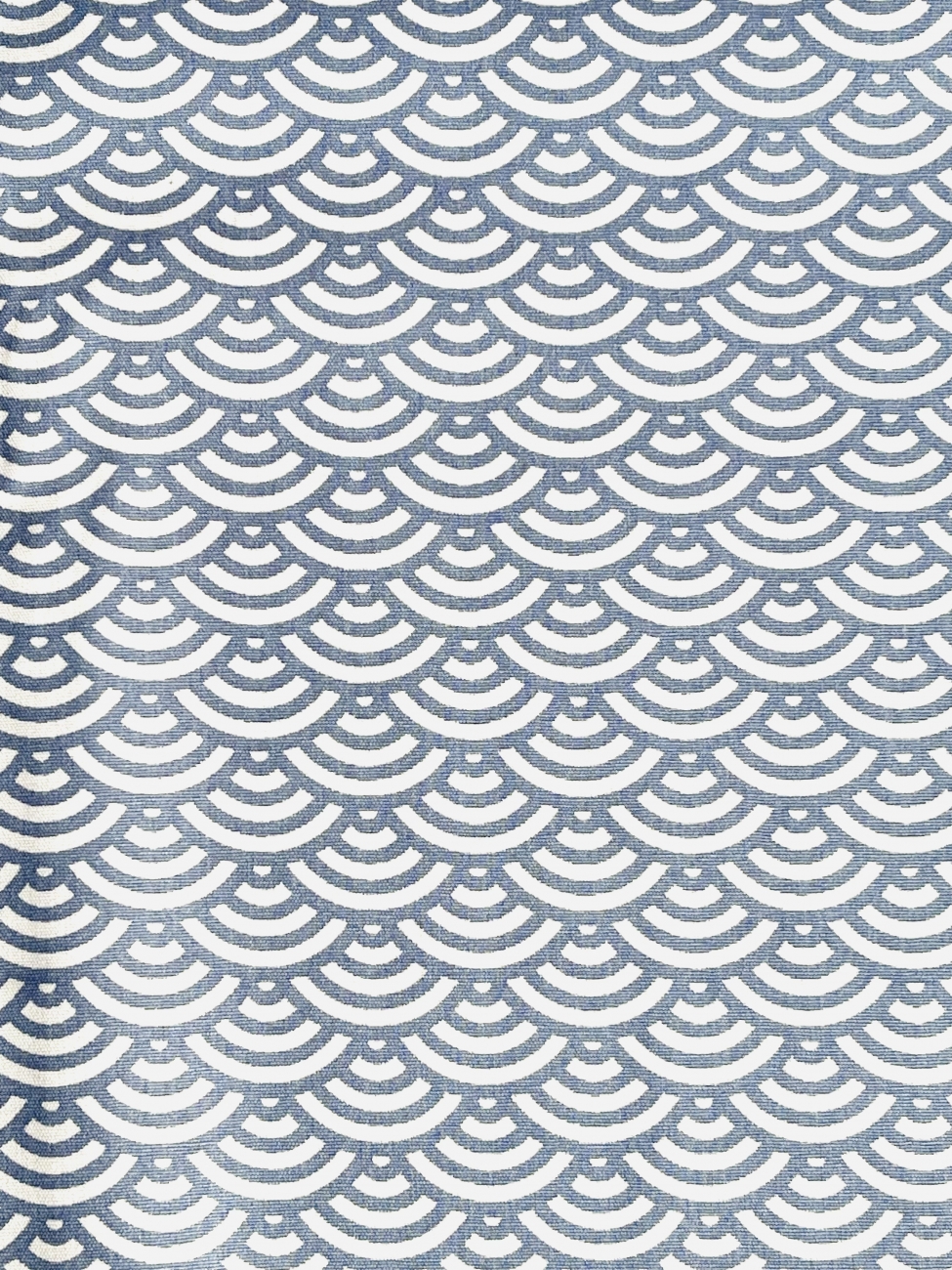 Baumwolle Swafing - Muscheln - Rauchblau - Reststück ca. 240 cm