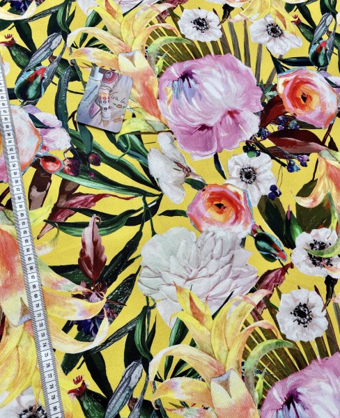 Canvas - Tropical - Gelb