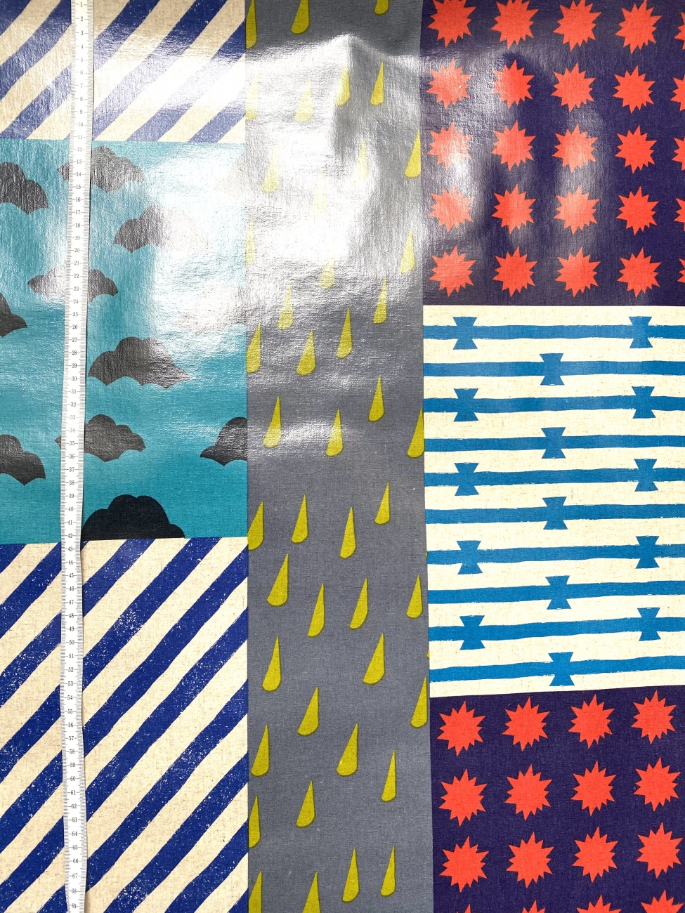 Kokka - Wachstuch - Laminiert ECHINO