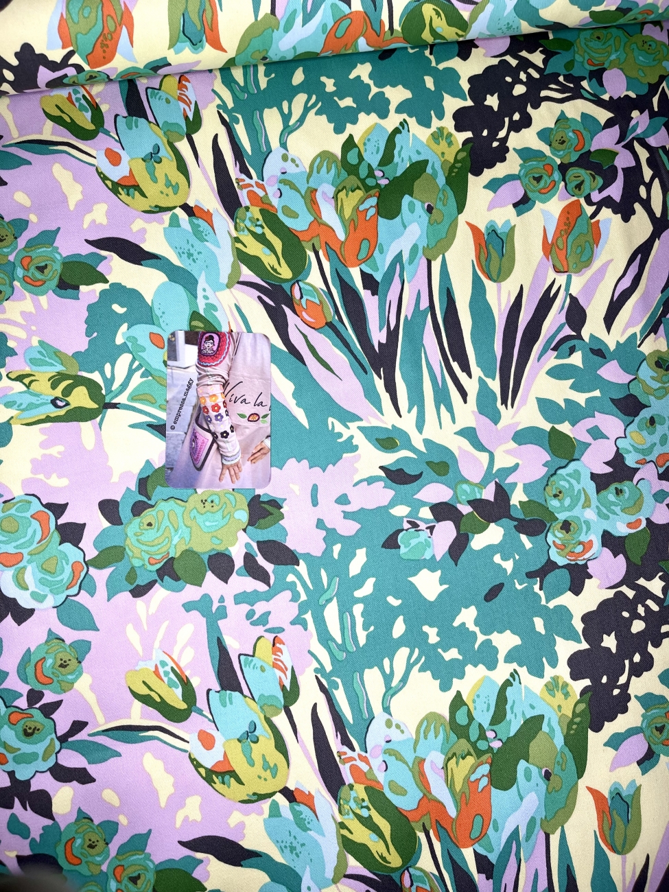 Patchwork - Amy Butler - Violette - Gras