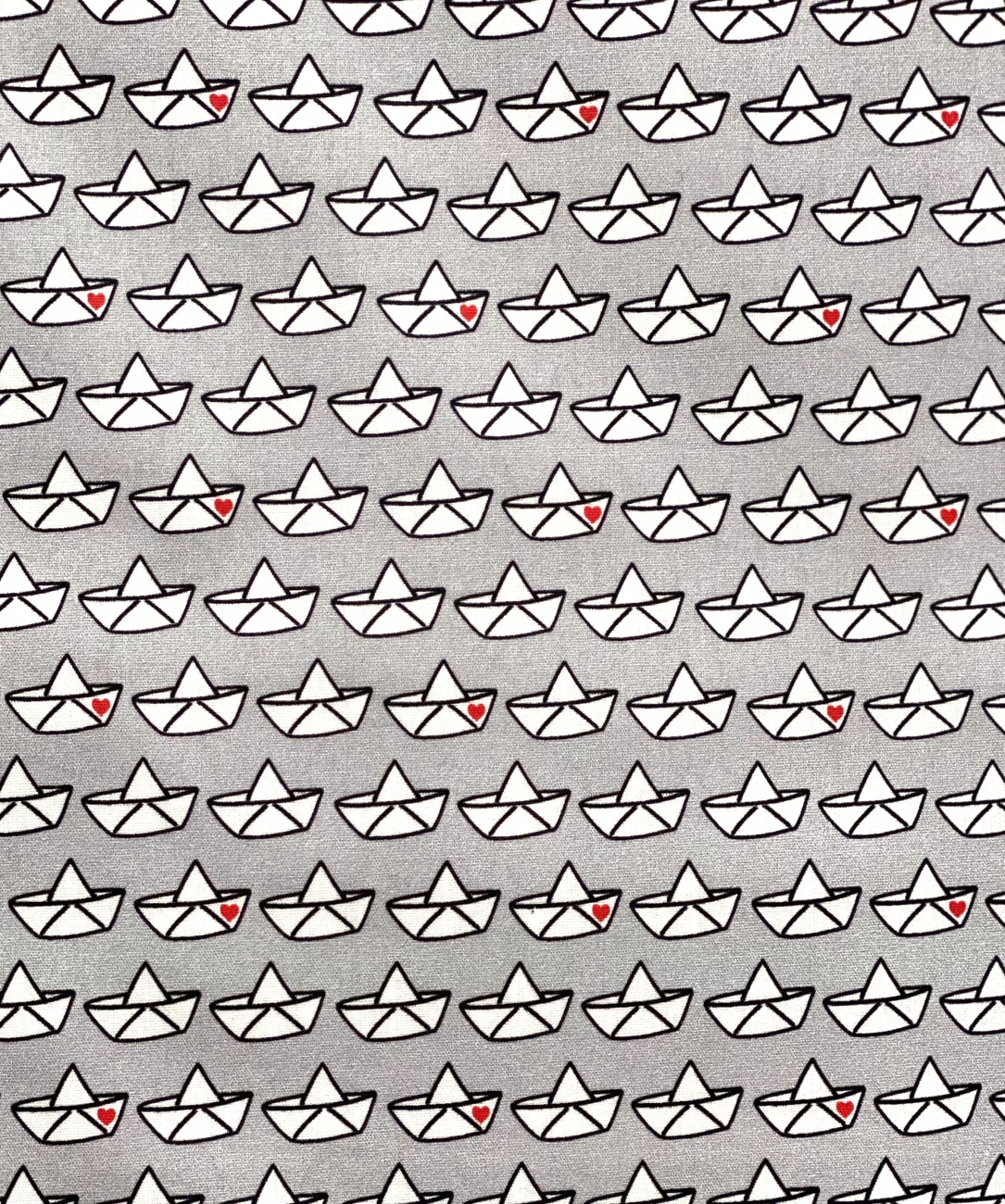 Baumwolle Loveboat by Cherry Picking - Grau