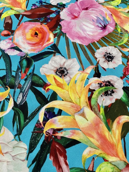 Canvas - Tropical -Türkis