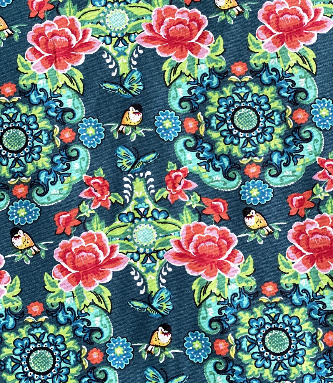 Baumwolle - POPLIN CHARLIE - Grün