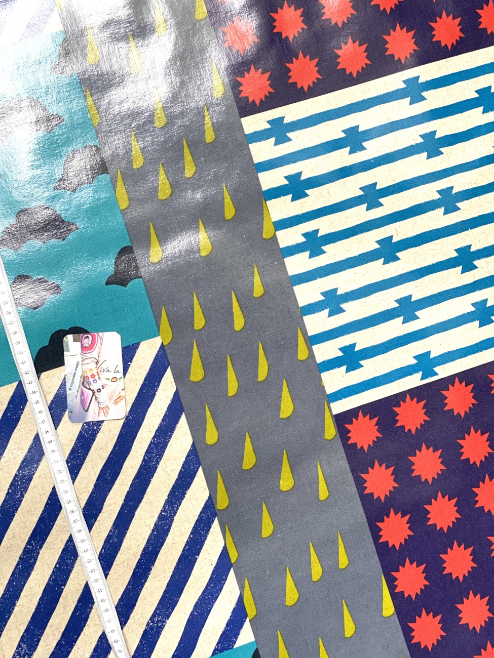 Kokka - Wachstuch - Laminiert ECHINO