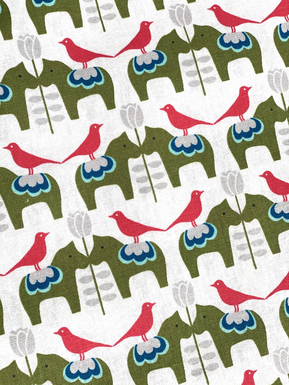 Mees&Mees für Kokka - Canvas - Dala Love - Creme