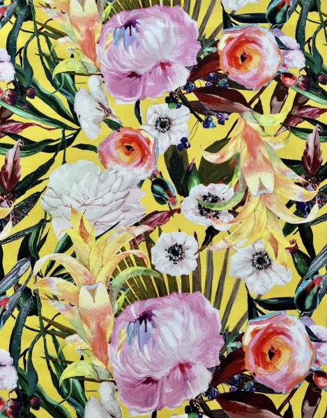 Canvas - Tropical - Gelb