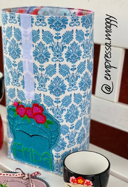 Lunchbag Mi Amiga Mexicana - L - Tilda - Hellblau