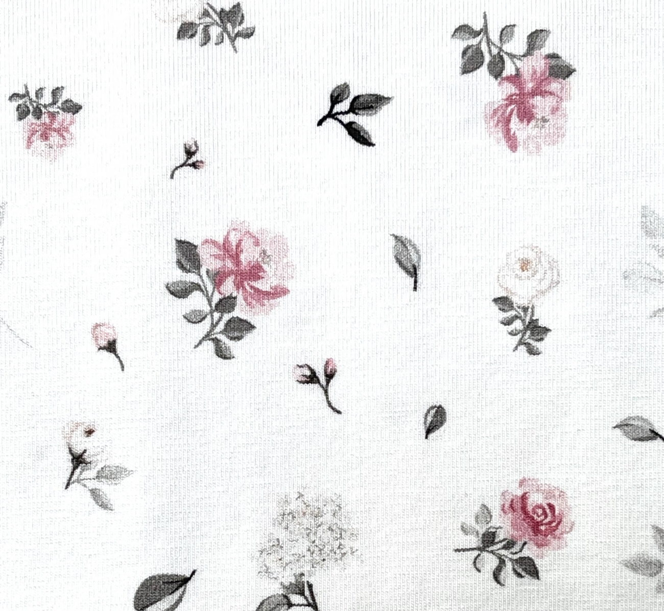 Jersey Swafing - Blumen Klein - Reststück ca. 50 cm