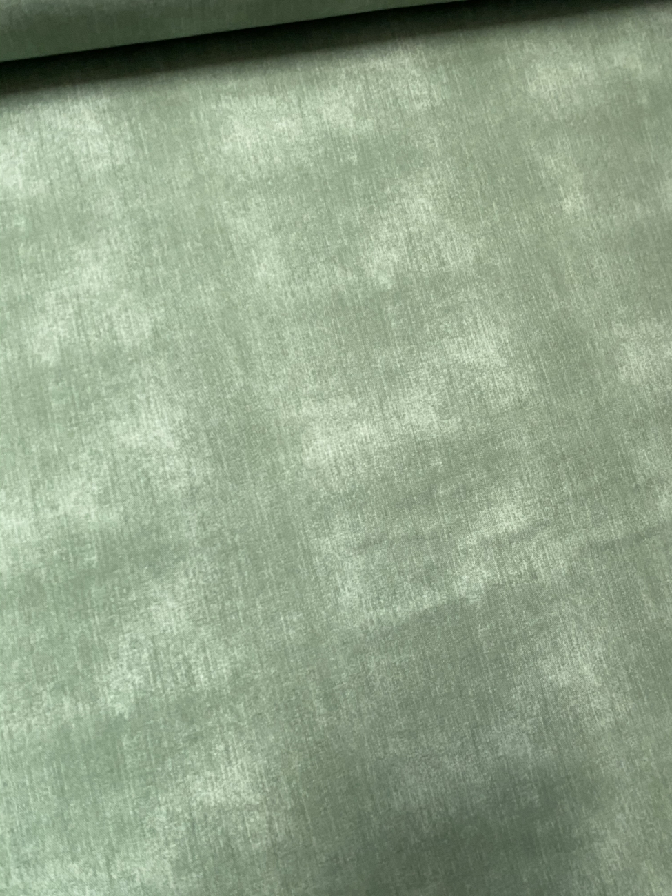 Jersey Bedruckt Jeans - Altgrün - Reststück ca. 75 cm