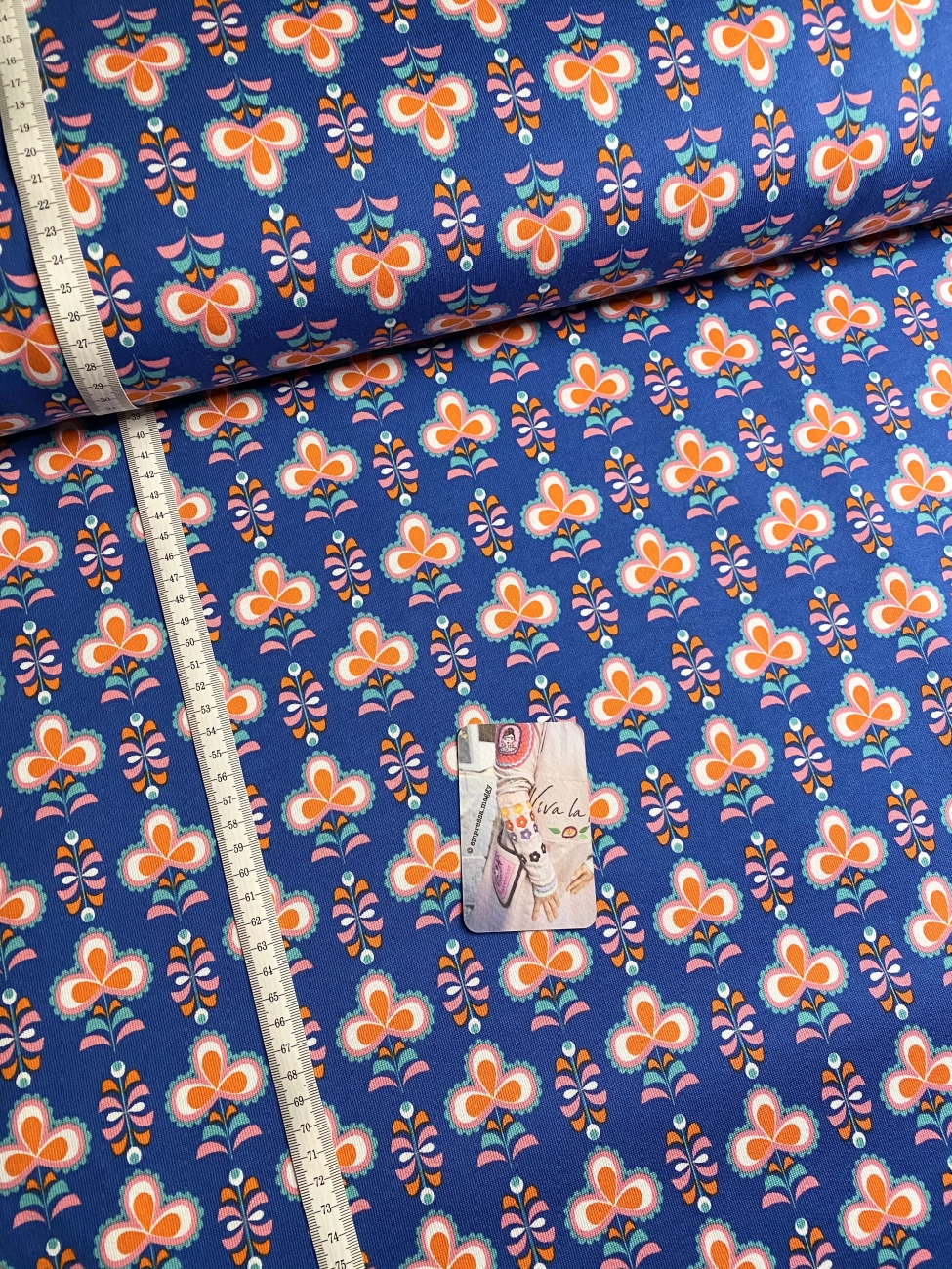 Kuschelsweat Retro - Blume 2