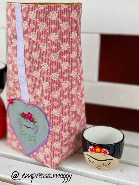 Lunchbag Mi Amiga Mexicana - L - Tilda - Rot