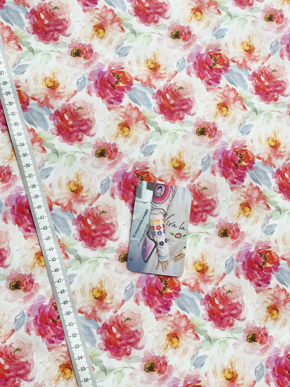 Baumwolle Blumen Aquarell