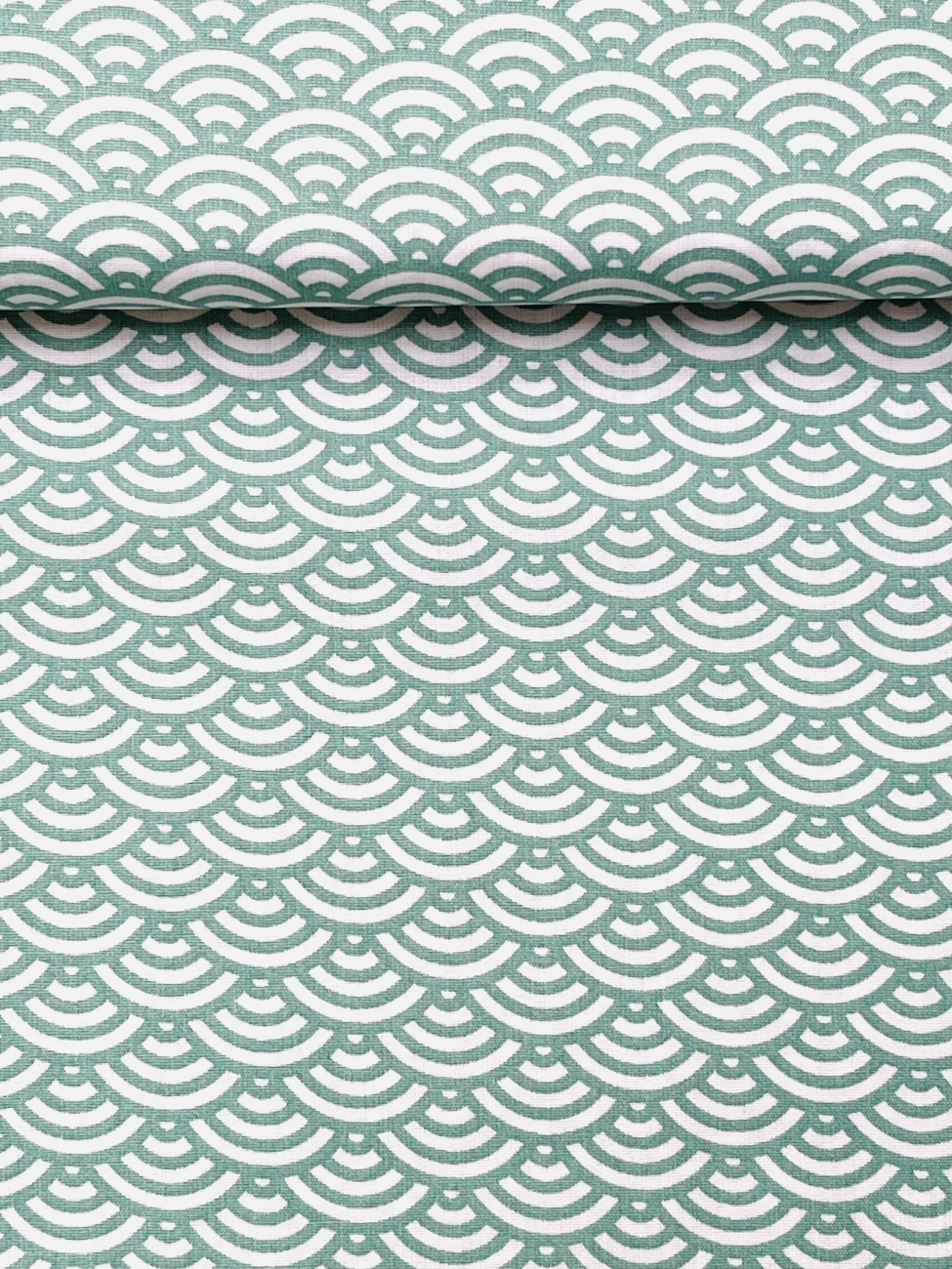 Baumwolle Swafing - Muscheln - Mint