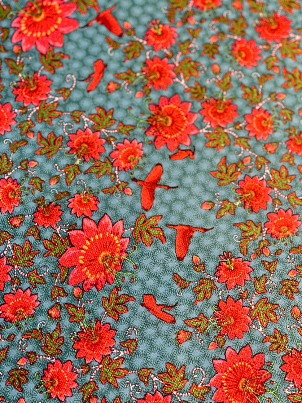Baumwolle Patchwork - Odile Bailloeul - Ibis - Blue