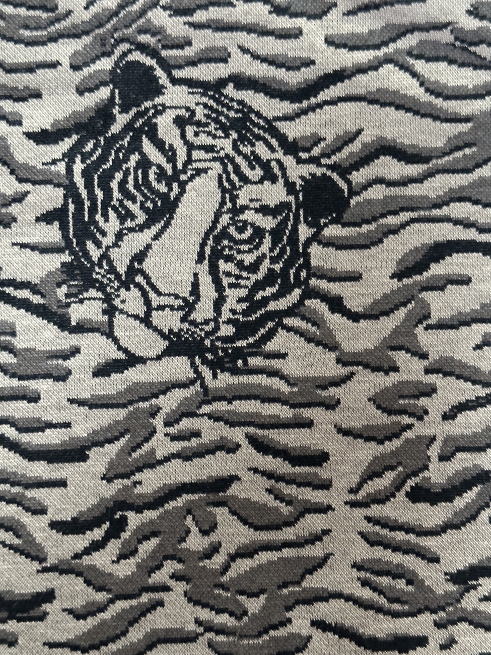 Jacquard - Jersey Swafing - Safari - Tiger Beige/Camel