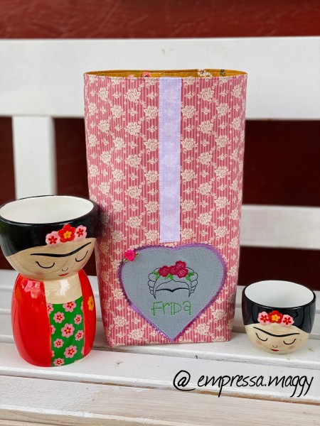 Lunchbag Mi Amiga Mexicana - L - Tilda - Rot