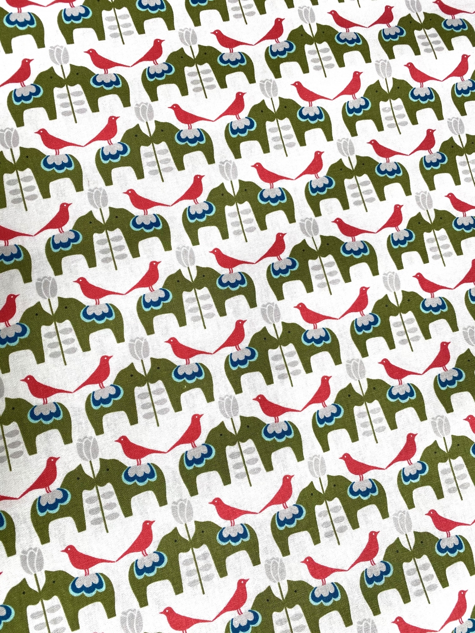 Mees&Mees für Kokka - Canvas - Dala Love - Creme