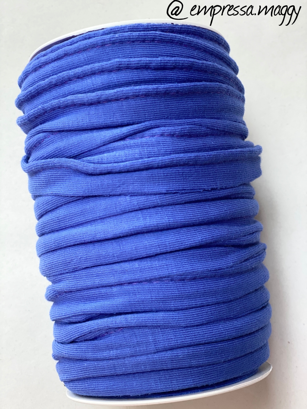 Paspel Jersey -Blau