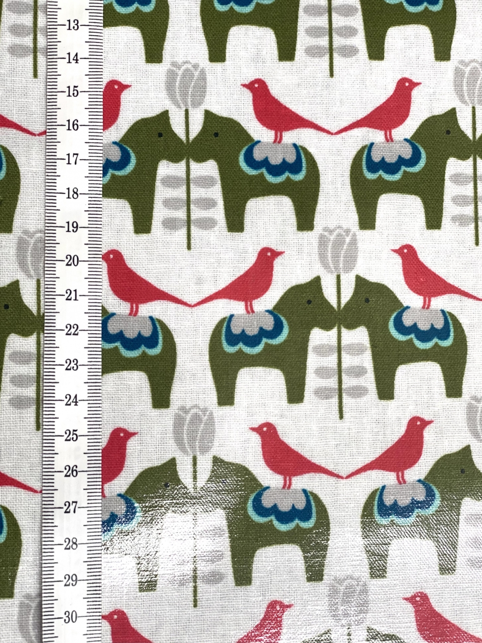 Mees&Mees für Kokka - Wachstuch - Dala Love - Creme