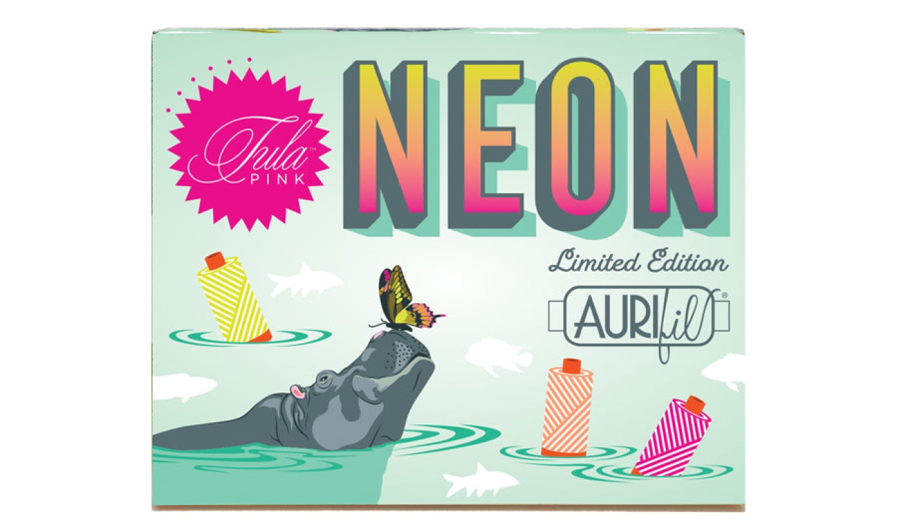 Aurifil Mk50 - Neons & Neutrals - Tula Pink