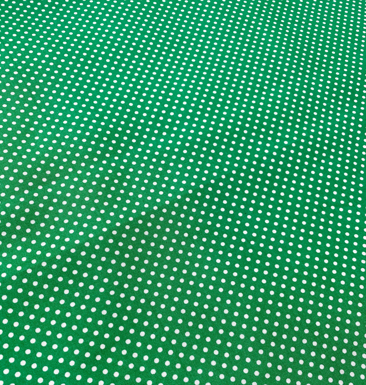 Baumwolle Punkte - Grün