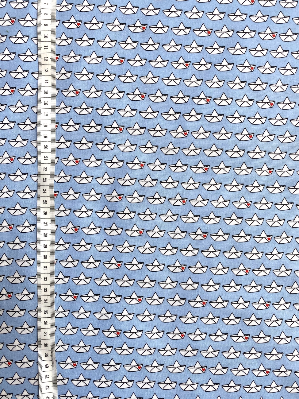 Baumwolle Loveboat by Cherry Picking - Hellblau