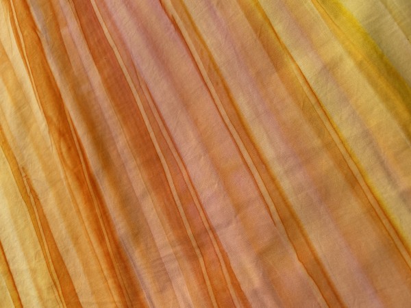 Baumwolle Patchwork - Batik - Retro Stripe - Orange