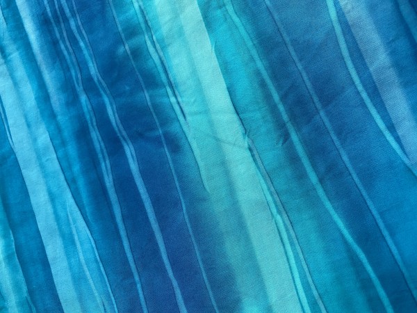Baumwolle Patchwork - Batik - Retro Stripe - Petrol