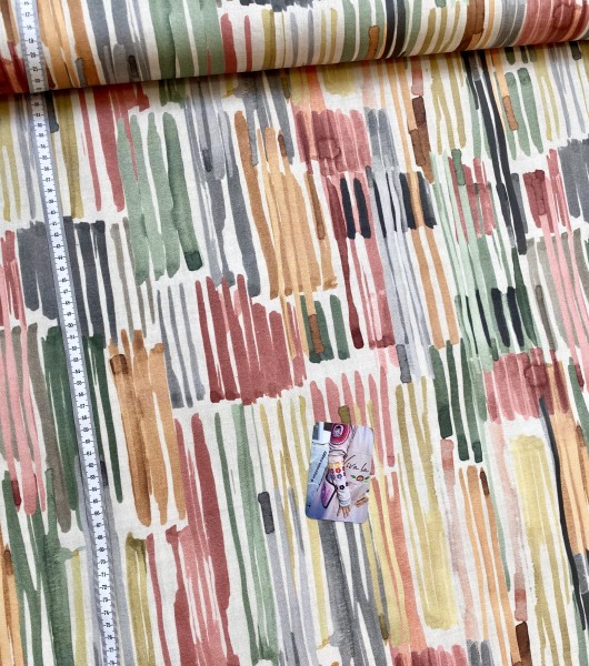 Canvas Digital Streifen - Hell