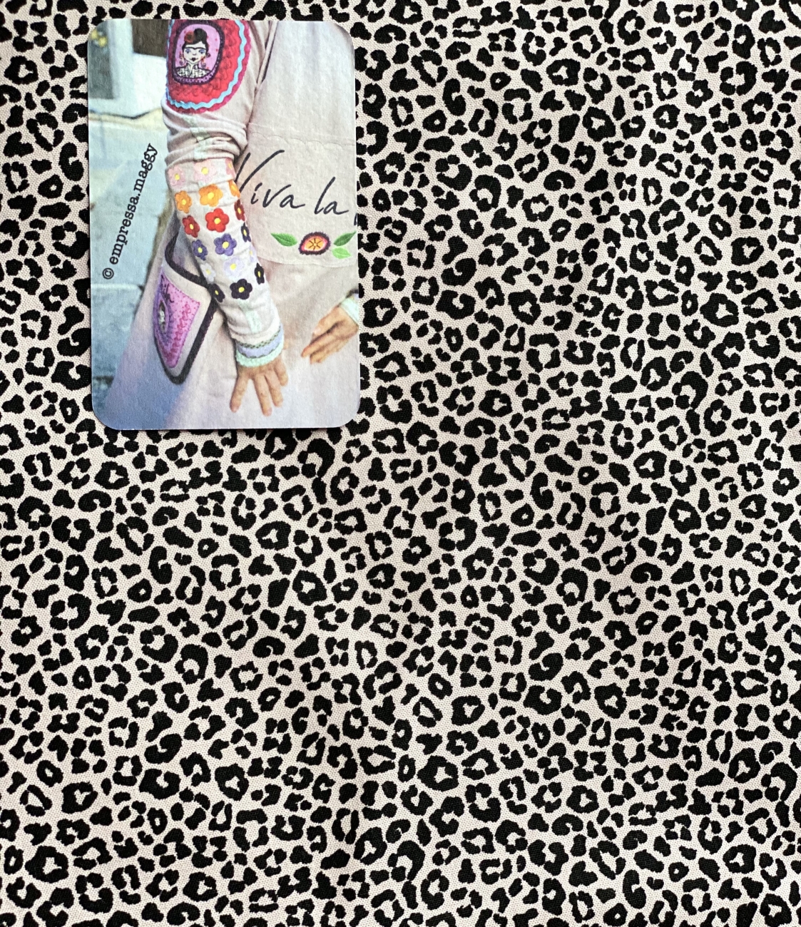 Baumwolle Popeline Leo - Altrosa