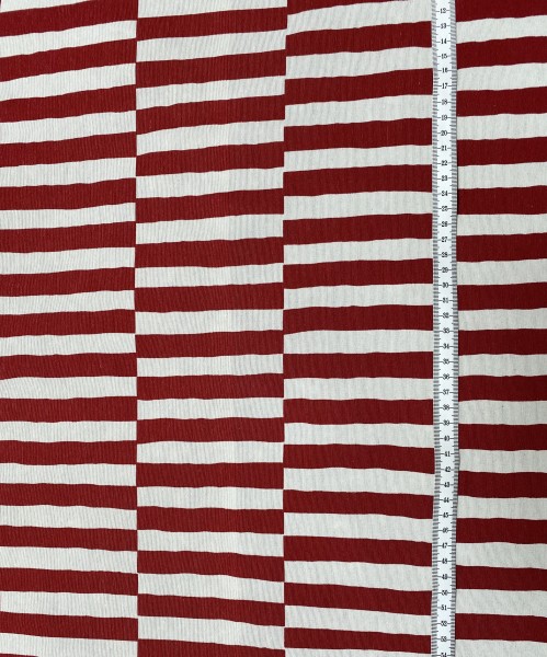 Canvas Stripes - Rot