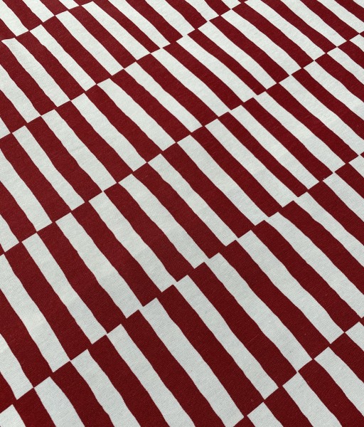 Canvas Stripes - Rot