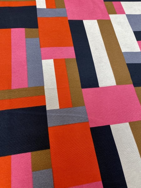 Canvas Squares - Rot