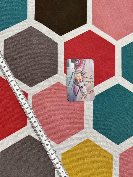 Canvas Hexagon - B-Ware