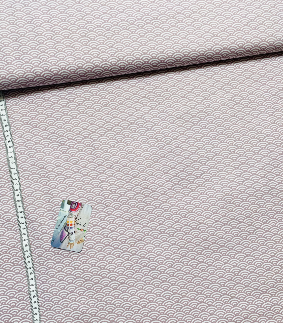 Baumwolle Swafing - Muscheln - Altrosa