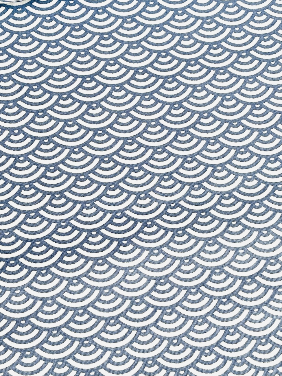 Baumwolle Swafing - Muscheln - Rauchblau - Reststück ca. 240 cm
