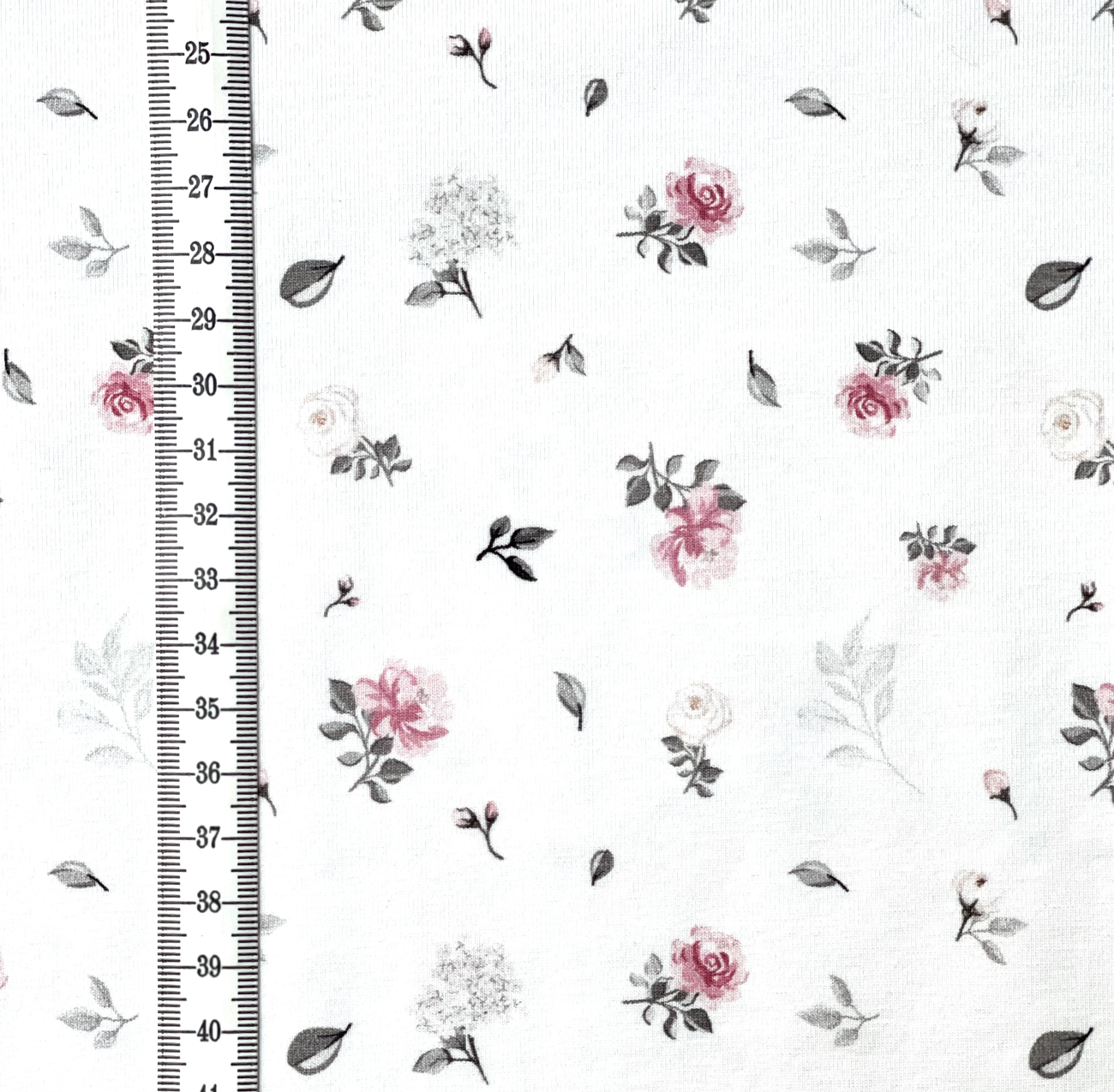 Jersey Swafing - Blumen Klein - Reststück ca. 50 cm