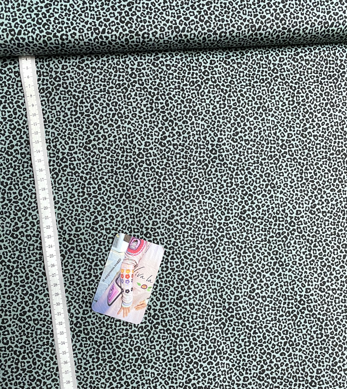 Baumwolle Popeline Leo - Altgrün