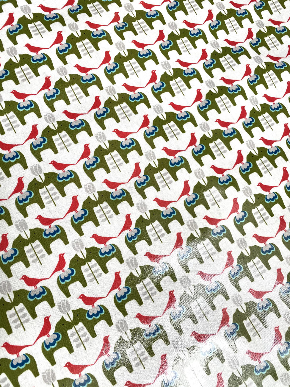 Mees&Mees für Kokka - Wachstuch - Dala Love - Creme