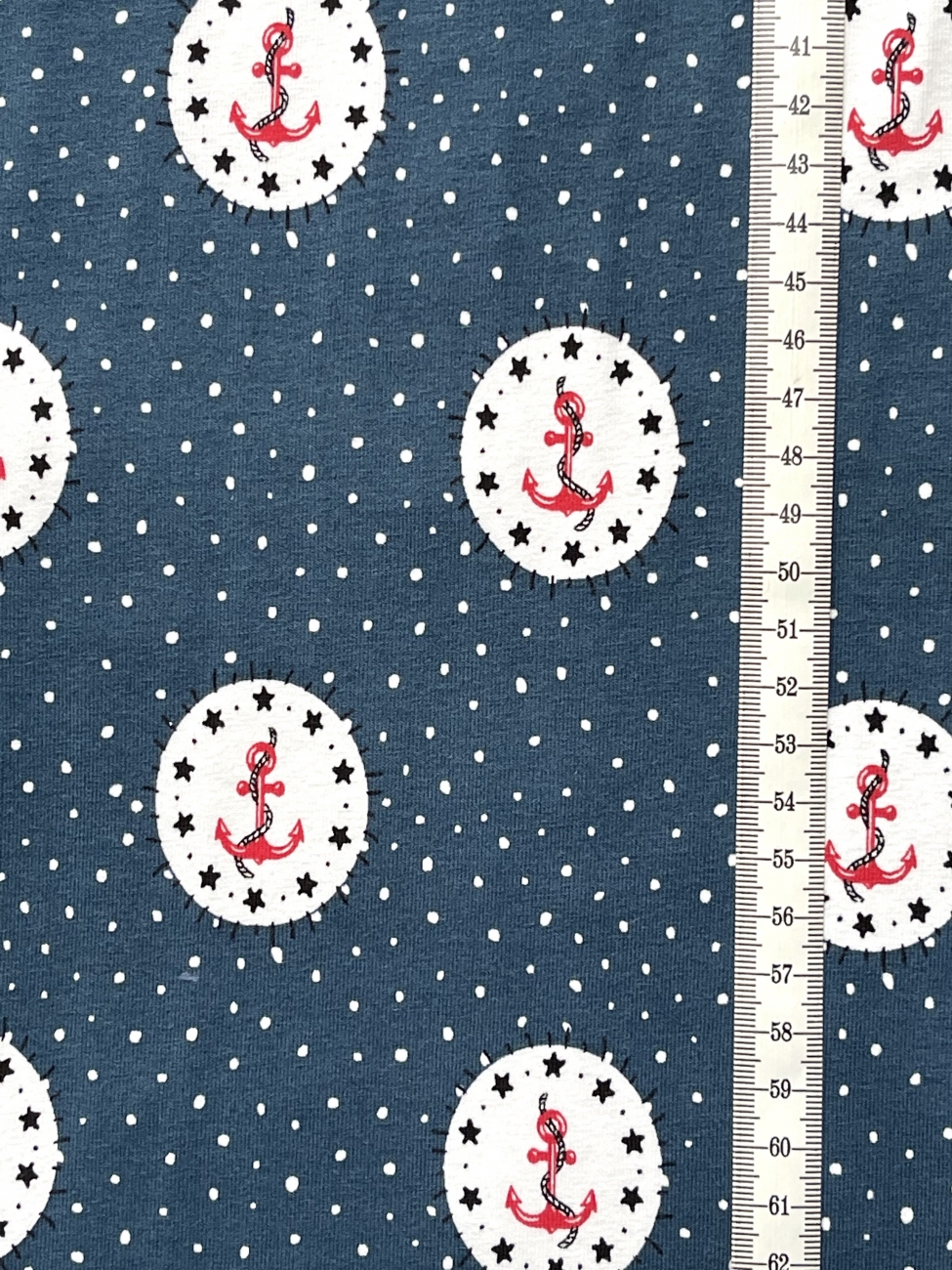 Jersey Anker Punkte - Navy