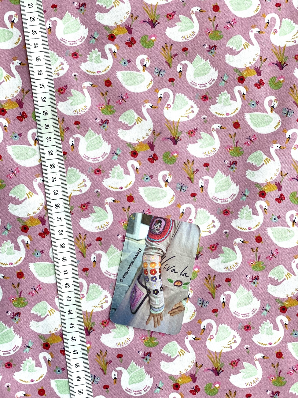 Baumwolle - POPLIN Beautiful Swans