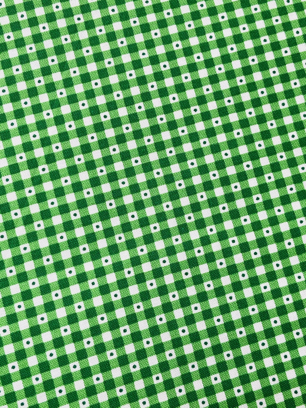 Patchwork Baumwolle - Sorbet Essentials - Karo Grün