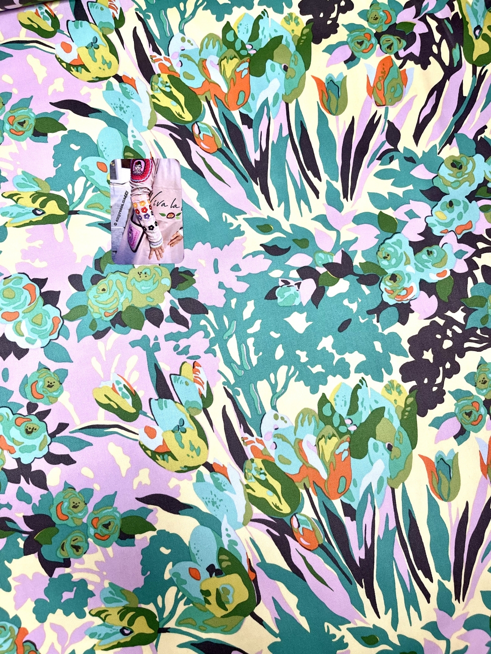 Patchwork - Amy Butler - Violette - Gras