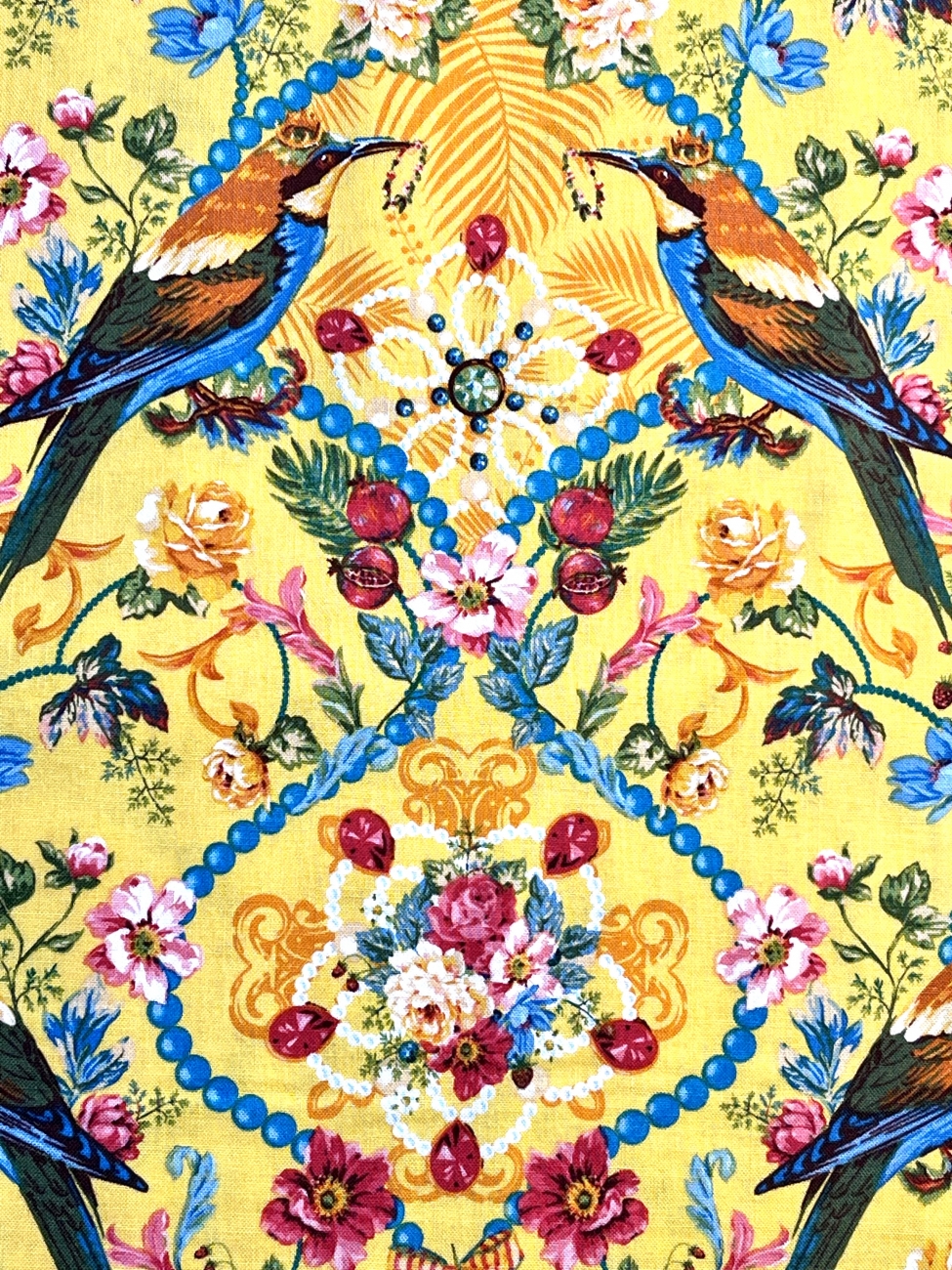 Baumwolle Patchwork - Odile Bailloeul - The Queen´s Jewels Small - Gold