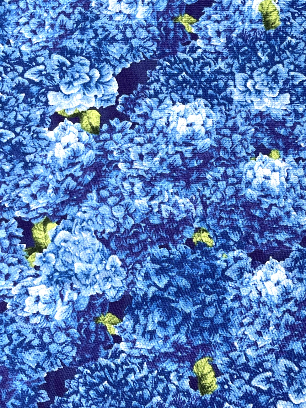 Patchwork Baumwolle - Hydrangea Harmony