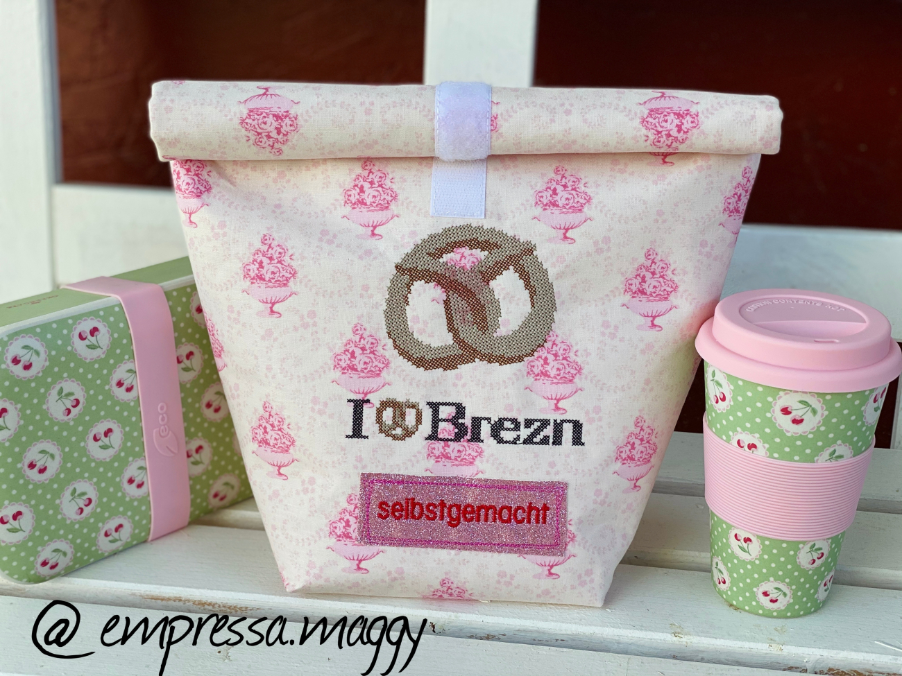 Lunchbag - L - I Love Brezn