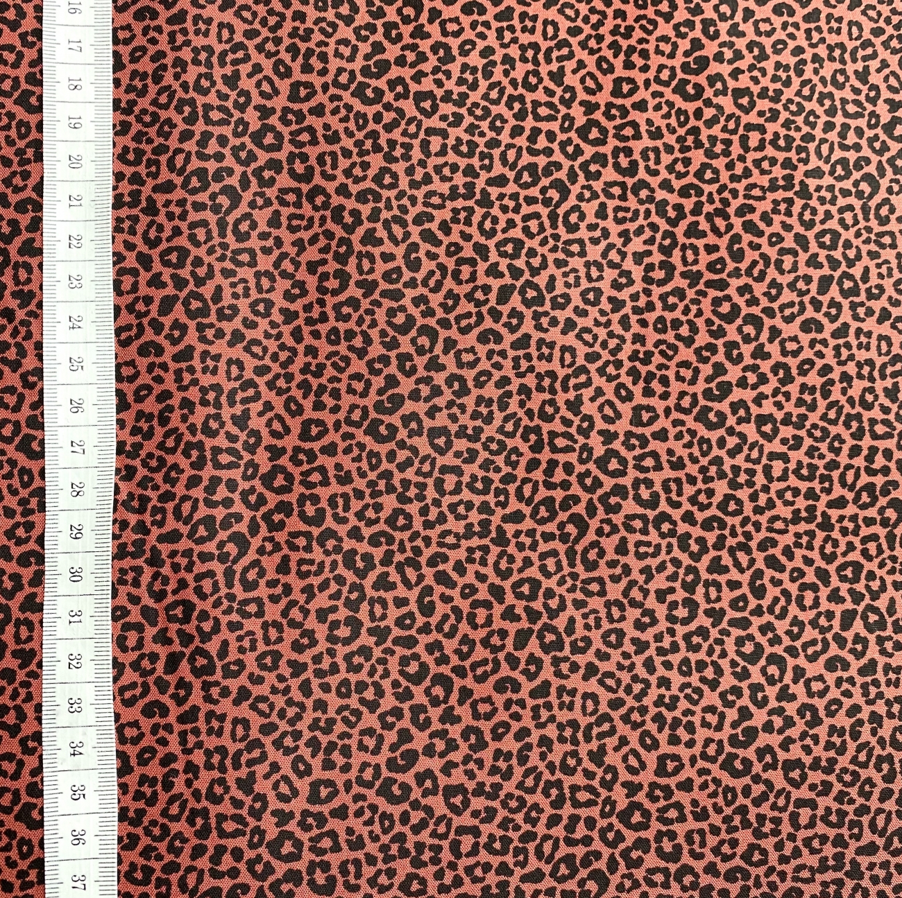 Baumwolle Popeline Leo - Red Stone