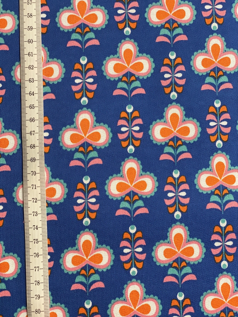 Kuschelsweat Retro - Blume 2
