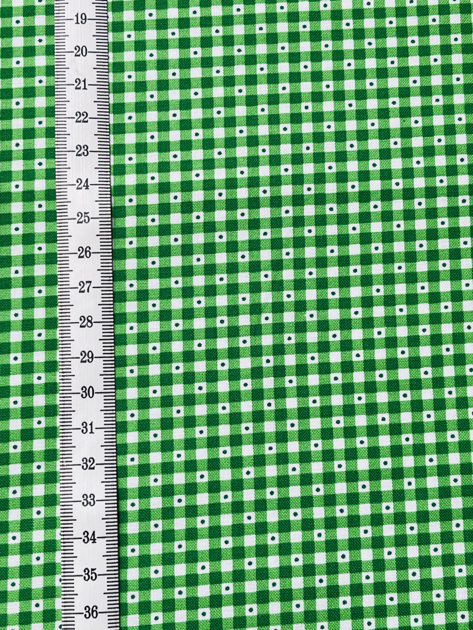Patchwork Baumwolle - Sorbet Essentials - Karo Grün